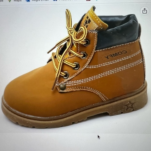 Comfy Kids Boots Brown/Black - Picture 11 of 11